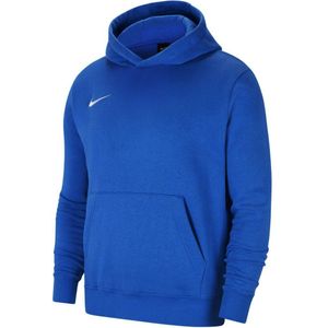Nike - Park 20 Fleece Hoodie Junior - Blauwe Hoodie-116 - 128