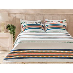 English Home Summer blanket - Bedsprei 240x220 cm - Blauw