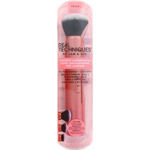 Real Techniques - Custom Complexion Brush - Cosmetic Makeup Brush 3 In 1