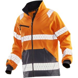 Jobman 1190 Hi-Vis Windblocker Jacket 65119055 - Oranje/Zwart - XXL