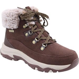 Skechers Dames Wandelschoen Trego-snow Worries | Bruin | Maat: 38
