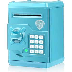 Veilige elektronische spaarpot voor kinderen - Spaarvarken met pincode, leuk verjaardagscadeau voor jongens en meisjes van 4 tot 10 jaar