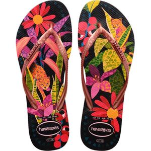 Havaianas Slim Tropical Dames Slippers - Rood - Maat 35/36