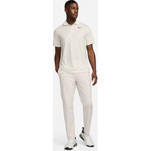 Nike Heren Victory+ DriFit Golfpolo Beige/wit