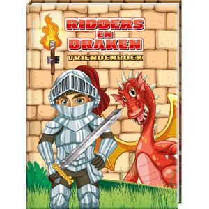 Vriendenboek Ridders en Draken. 4+