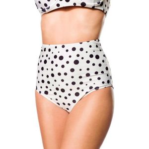 Belsira - 50115 Bikinibroekje - 2XL - Creme/Zwart