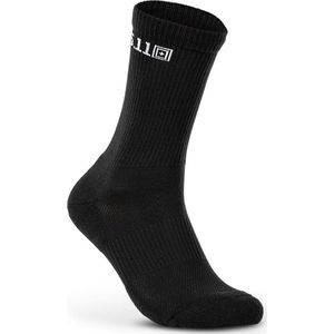 5.11 Tactical Duty Ready Basic Crew Socks (4-Pack) Black - M
