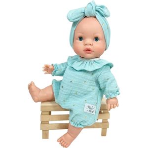 Nines d Onil Babypop Blank Meisje 37 cm