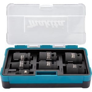 Makita B-69733 7-delige krachtdoppenset in cassette - 1/2