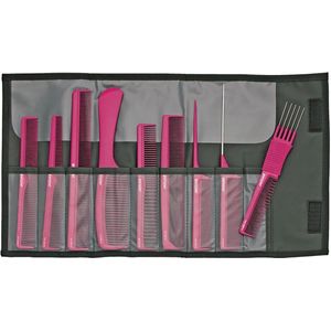 Jaguar - A-Line - Kammenset Incl. Etui - 9-Delig - Metallic Pink