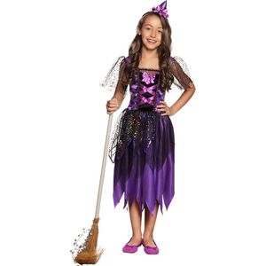 Boland - Kostuum Twinkle witch (10-12 jr) - Kinderen - Heks - Halloween verkleedkleding - Heks