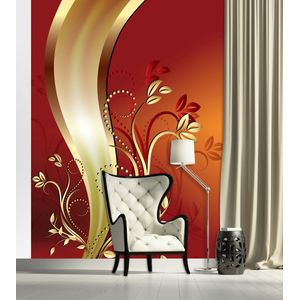 Flowers Abstract Photo Wallcovering