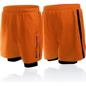 Boxeur Des Rues - Double Shorts - Oranje - L