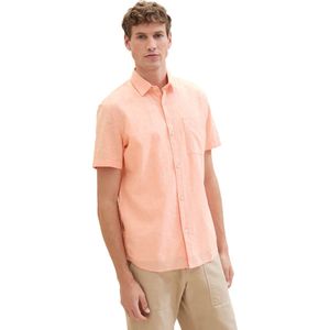 Tom Tailor Overhemd Katoenen Overhemd 1040160xx12 34907 Mannen Maat - M