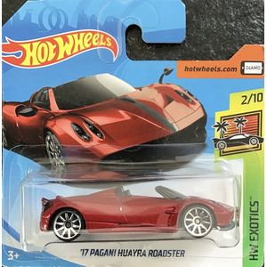 Hot Wheels Speelgoedauto '17 Pagani Huayra Junior 1:64 Paars