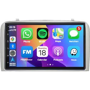 Autoradio 2/32GB met Carplay en Android Auto | Geschikt voor Alfa Romeo 147 2000-2011 | radio scherm met Navigatie | 2000 2001 2002 2003 2004 2005 2006 2007 2008 2009 2010 2011 | 937