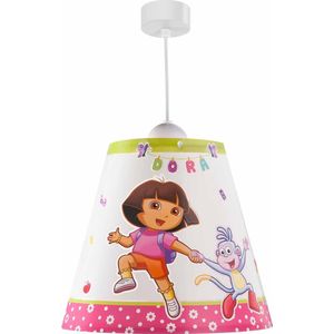 Dalber Dora - Hanglamp - Wit, Roze
