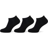 Pierre Cardin - Sneakersokjes Zwart - Heren - maat 39-42 - per 3 verpakt