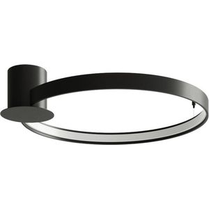 Trend24 Plafond Rio 55 4000K - Plafondlamp - Woonkamer Lamp - Hallamp - LED - Zwart