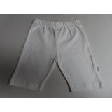 Legging - Unie - Wit - Tot net onder de knie - 3 maand 62