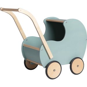 Van Dijk Toys Poppenwagen Retro 50 Cm Groen