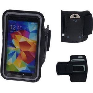 Galaxy S4 Active i9295 Zwart Sport Armband Neopreen