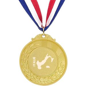 Akyol - italië medaille goudkleuring - Piloot - toeristen - italië cadeau - beste land - leuk cadeau voor je vriend om te geven