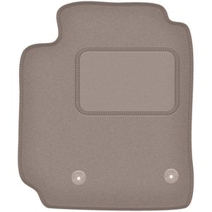 Beige bestuurdersmat voor: Toyota Yaris Verso minivan (1999-2005)