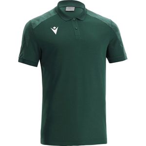 Macron Excellence Rock Polo Heren - Donkergroen | Maat: XL