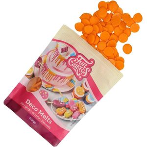 FunCakes Deco Melts Smeltsnoep - Candy Melts - Smeltchocolade - Sinaasappelsmaak - 250g