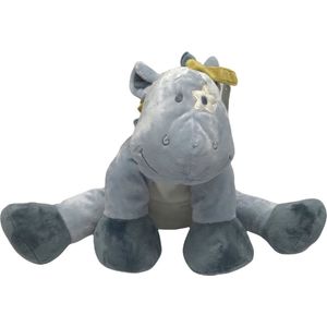 Pluche hippo Lucien 35 cm merk Noukie's nijlpaard