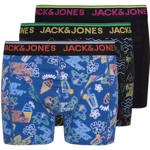 Jack & Jones jongens boxershort 3-pack - Vibrant Yellow - 140