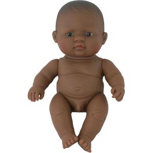Miniland pop Latijns / Amerikaans jongetje badpop 21 cm babypop