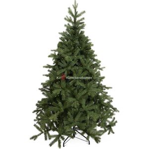 KJKunstkerstbomen Alaska kunstkerstboom de luxe 210cm met inclusief LED verlichting 400 led-lampjes-1735 PE takken
