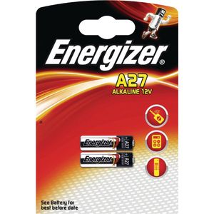 Energizer MN27 | A27 | 27A | V27A | 12 Volt Batterij | Blister 2 stuks