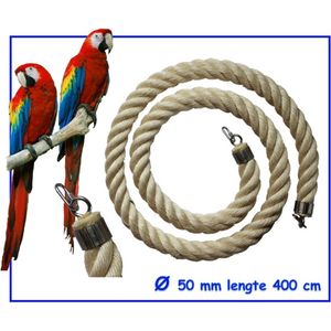 Jungle sisal touw  Ø 50 mm & 400 cm lang (vogel touw )