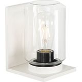 QAZQA marshall - Moderne Wandlamp voor buiten - 1 lichts - D 16.6 cm - Wit - Buitenverlichting