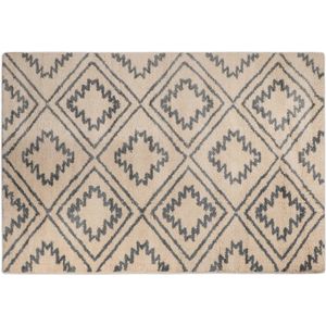 Vloerkleed 200x300cm Beige - Polyester - Vloerkleed Verona - Giga Living