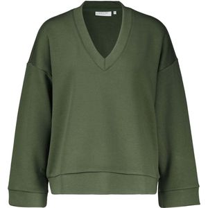 MSCH Copenhagen Mschpetua Lma Q V Sweatshirt Truien & vesten Dames - Sweater - Hoodie - Vest- Groen - Maat S/M