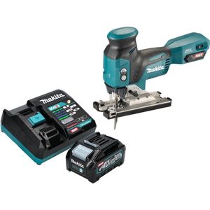 Makita JV 001 GM101 Accu decoupeerzaag 40 V max. 135 mm borstelloos + 1x accu 4.0 Ah + lader