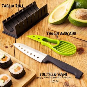 Complete sushi-set 2023, 28-delig inclusief praktische handleiding (mogelijk niet beschikbaar in het Nederlands), professionele sushi-kit, doe-het-zelf sushi voor beginners, sushi-maker