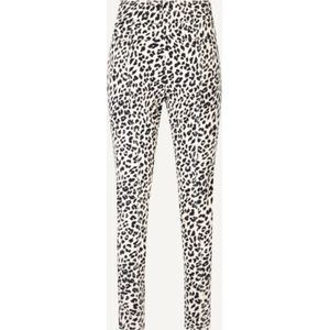 Traveller broek Merilyn / Leopard / lichtgrijs/zwart / maat L