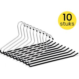 Life’s Green Broekhangers met antislip – Kledinghangers – Klerenhangers – Broek en Rok Houder - Set van 10 stuks