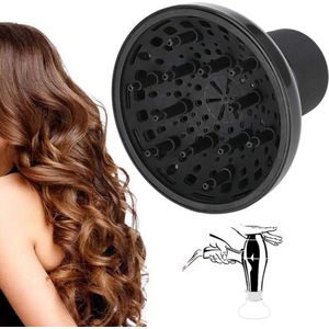 Universal Hair Dryer Diffuser Attachment for Curly Wave Thick and Nature Hair - Nozzle Cover - Hair Salon Styling Accessory .