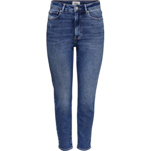 Only Jeans Onlemily Stretch Life Hw S A Cro718 Noos 15235791 Medium Blue Denim Dames Maat - W26 X L32