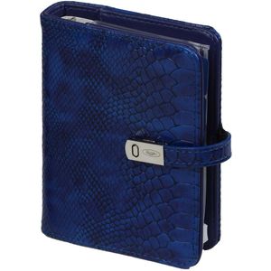 Kalpa 1311-75 Pocket 6 Ringband Agenda Croco Indigo 1 week per 2 paginas 2024-2025