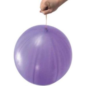 Punchballonnen Paars - 50 stuks