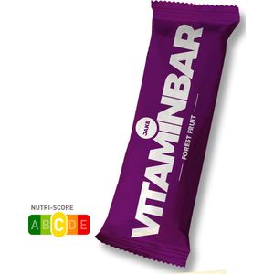 Jake Vitaminbar Bosvruchten | 40 x 85 g Bars/Repen │ Vegan