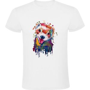 Otter Heren T-shirt | dier | schilder | verf | dierentuin