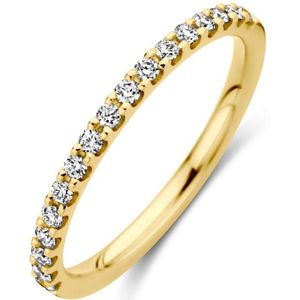 Ring Diamant 0.25Ct H Si 18K Geelgoud